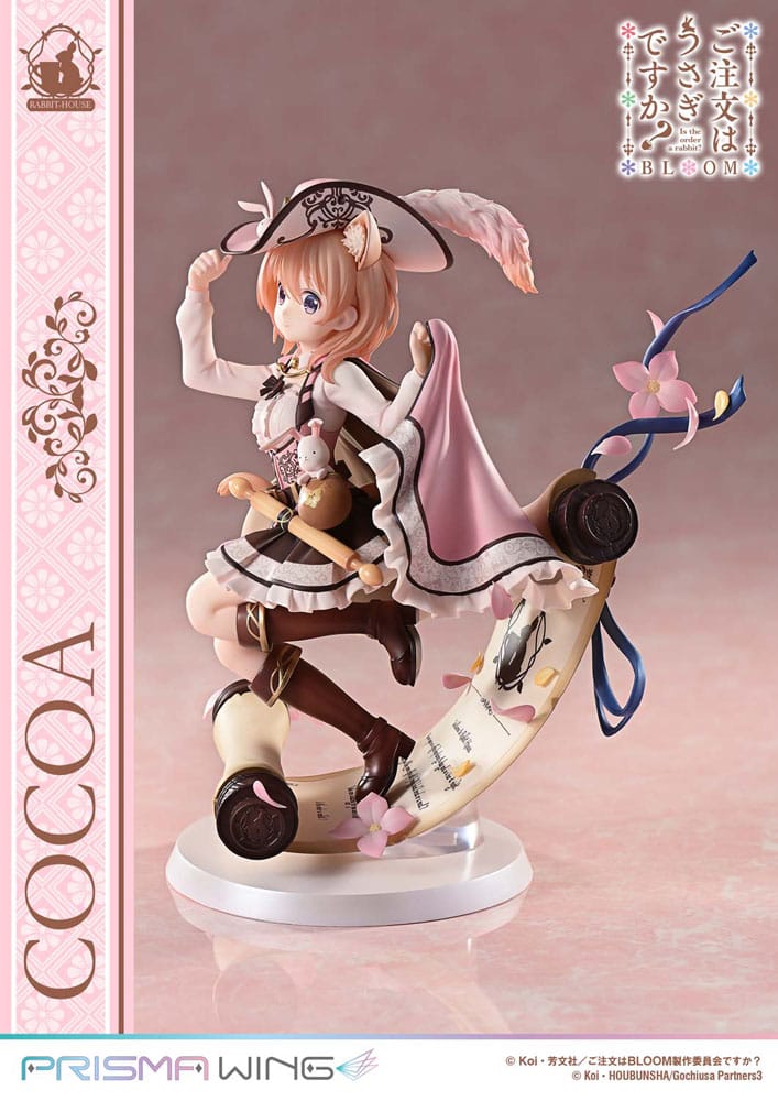 PREORDINE 10/2026 Is the Order a Rabbit? Bloom Prisma Wing PVC Statue 1/7 Cocoa 21 cm (PREORDINE NON CANCELLABILE)