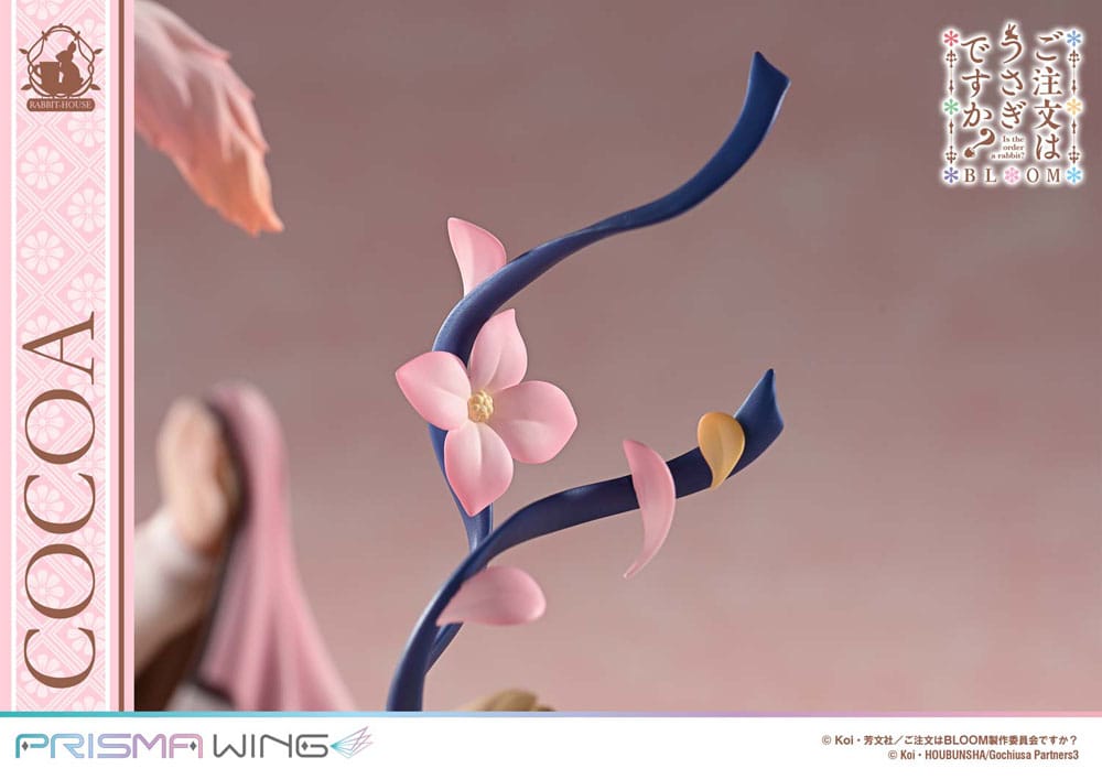 PREORDINE 10/2026 Is the Order a Rabbit? Bloom Prisma Wing PVC Statue 1/7 Cocoa 21 cm (PREORDINE NON CANCELLABILE)