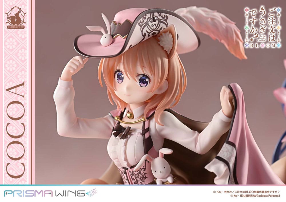 PREORDINE 10/2026 Is the Order a Rabbit? Bloom Prisma Wing PVC Statue 1/7 Cocoa 21 cm (PREORDINE NON CANCELLABILE)
