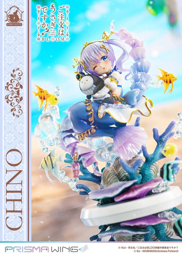 PREORDINE+ 08/2027 Is the Order a Rabbit? BLOOM Prisma Wing Pre-Painted Figure 1/7 Chino 21 cm