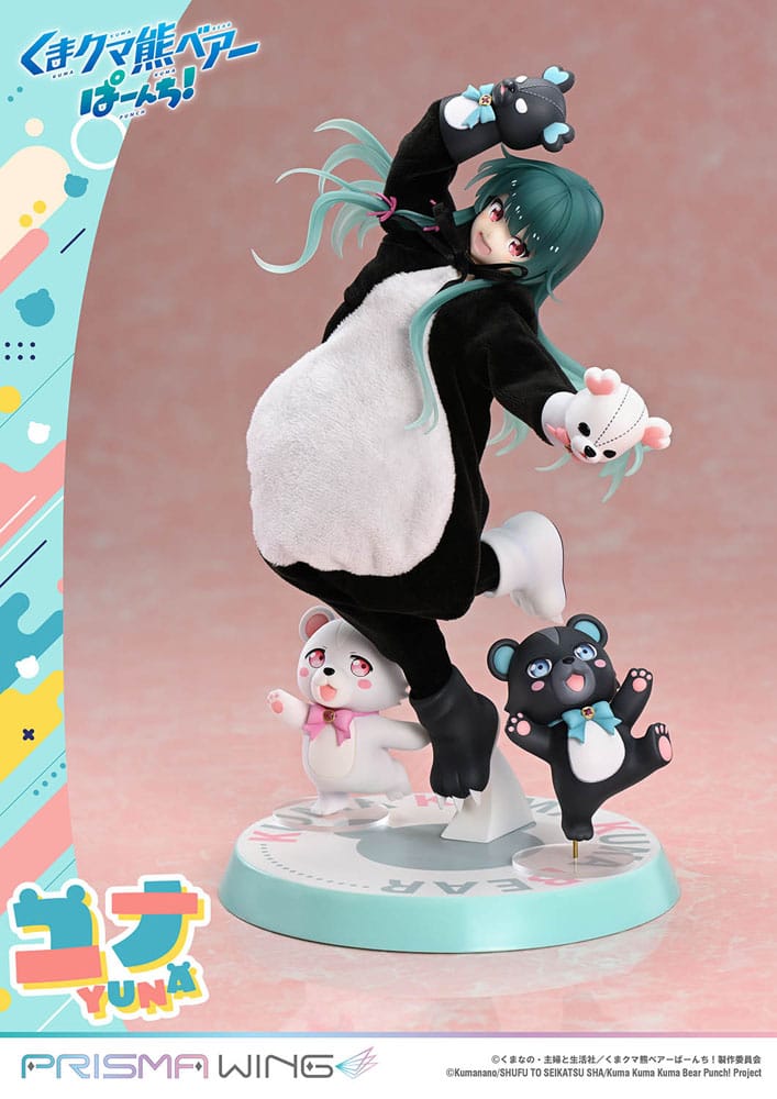 PREORDINE 08/2026 Kuma Kuma Kuma Bear Punch! Prisma Wing PVC Statue 1/7 Yuna 28 cm (PREORDINE NON CANCELLABILE)