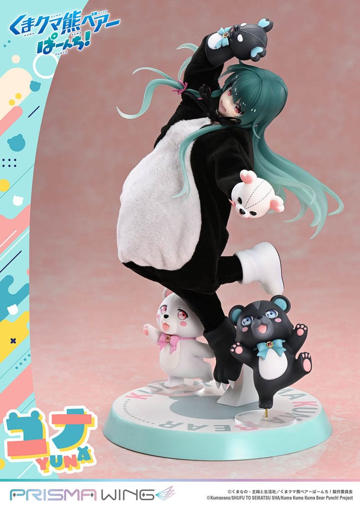 PREORDINE 08/2026 Kuma Kuma Kuma Bear Punch! Prisma Wing PVC Statue 1/7 Yuna 28 cm (PREORDINE NON CANCELLABILE)