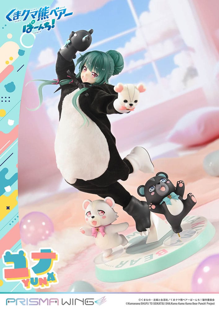 PREORDINE 08/2026 Kuma Kuma Kuma Bear Punch! Prisma Wing PVC Statue 1/7 Yuna 28 cm (PREORDINE NON CANCELLABILE)