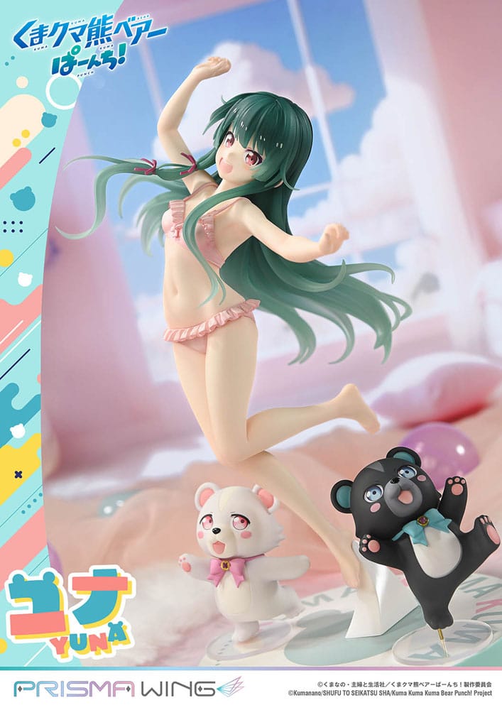 PREORDINE 08/2026 Kuma Kuma Kuma Bear Punch! Prisma Wing PVC Statue 1/7 Yuna 28 cm (PREORDINE NON CANCELLABILE)