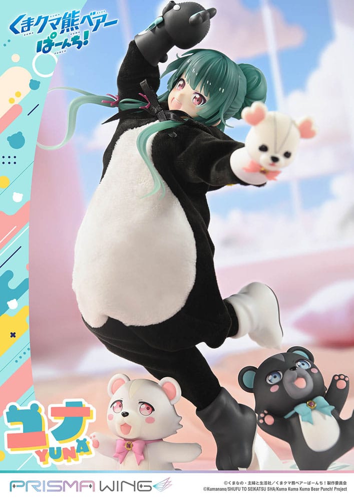 PREORDINE 08/2026 Kuma Kuma Kuma Bear Punch! Prisma Wing PVC Statue 1/7 Yuna 28 cm (PREORDINE NON CANCELLABILE)