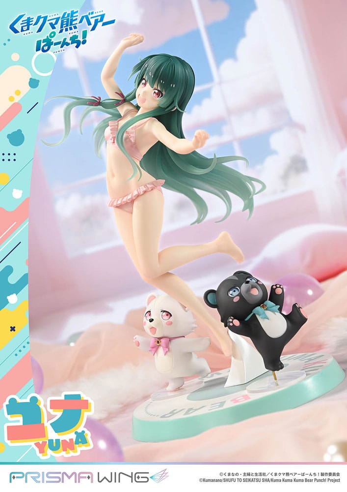 PREORDINE 08/2026 Kuma Kuma Kuma Bear Punch! Prisma Wing PVC Statue 1/7 Yuna 28 cm (PREORDINE NON CANCELLABILE)