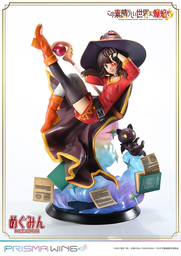 PREORDINE+ 07/2025 Konusuba - An Explosion on This Wonderful World! Prisma Wing Megumin 23 cm Statue 1/7