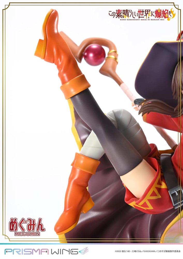 PREORDINE+ 07/2025 Konusuba - An Explosion on This Wonderful World! Prisma Wing Megumin 23 cm Statue 1/7