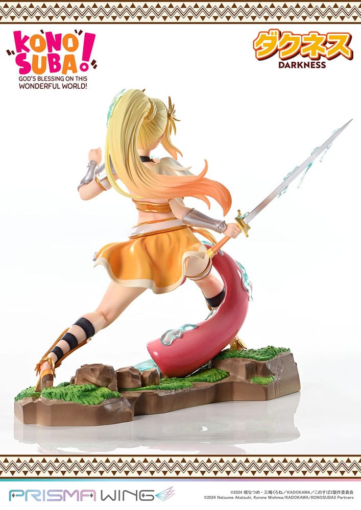 PREORDINE+ 10/2026 Konusuba - God's blessing on this wonderful world! Prisma Wing PVC Statue 1/7 Darkness 20 cm