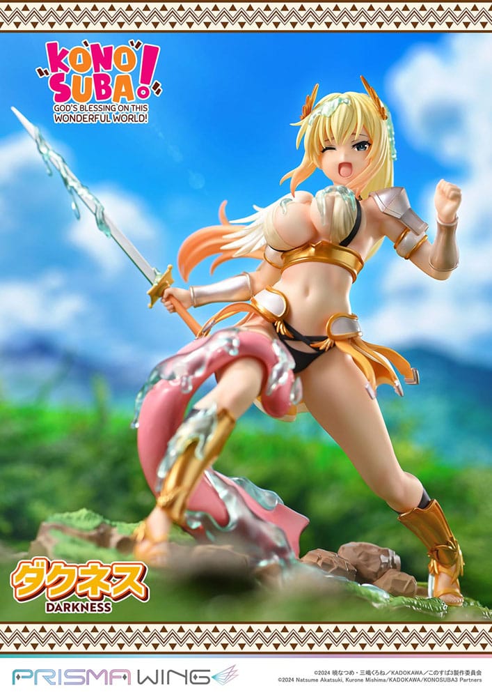 PREORDINE+ 10/2026 Konusuba - God's blessing on this wonderful world! Prisma Wing PVC Statue 1/7 Darkness 20 cm