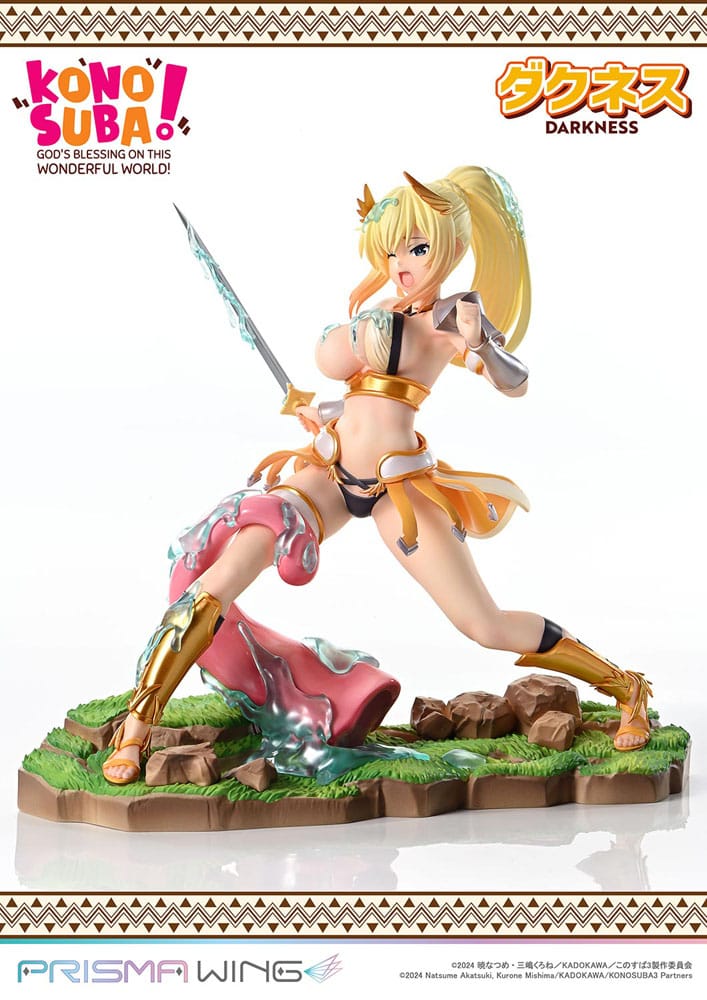 PREORDINE+ 10/2026 Konusuba - God's blessing on this wonderful world! Prisma Wing PVC Statue 1/7 Darkness 20 cm