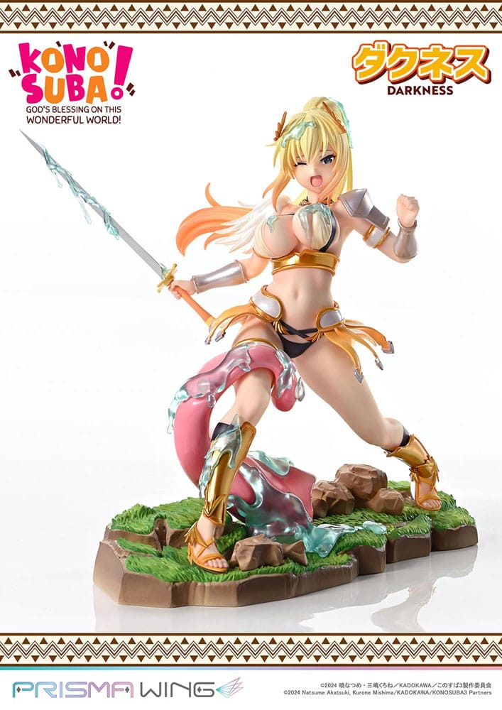 PREORDINE+ 10/2026 Konusuba - God's blessing on this wonderful world! Prisma Wing PVC Statue 1/7 Darkness 20 cm