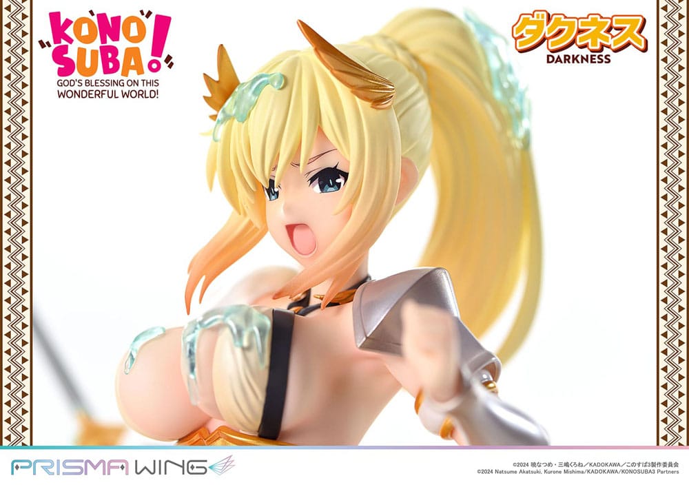 PREORDINE+ 10/2026 Konusuba - God's blessing on this wonderful world! Prisma Wing PVC Statue 1/7 Darkness 20 cm