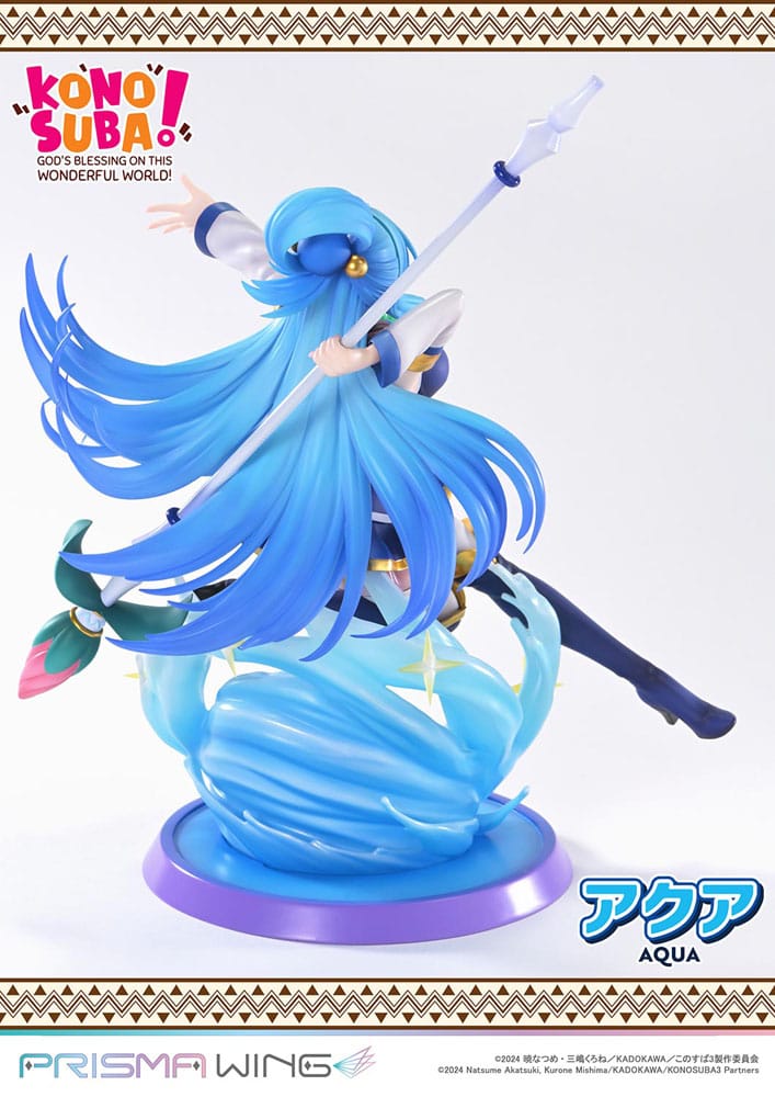 PREORDINE+ 04/2027 Konusuba - God's blessing on this wonderful world! Prisma Wing PVC Statue 1/7 Aqua 24 cm