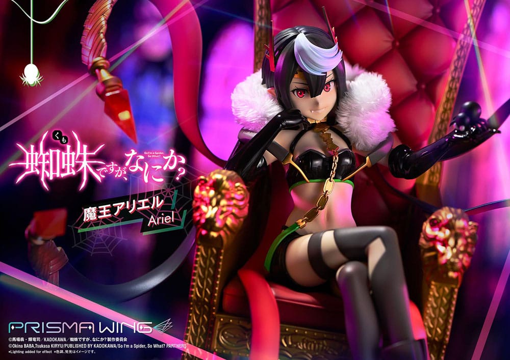 PREORDINE 10/2025 So I'm a Spider, So What? Prisma Wing Ariel 22 cm Statue 1/7 (PREORDINE NON CANCELLABILE)