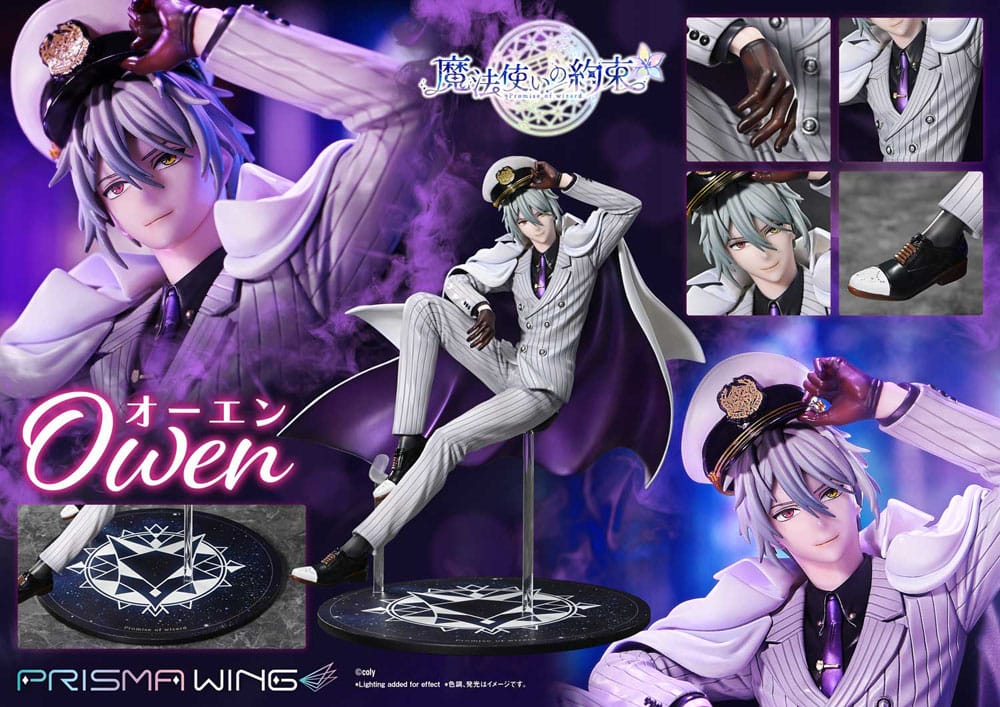 PREORDINE+ 02/2026 Promise of Wizard Prisma Wing Statue 1/7 Owen 23 cm