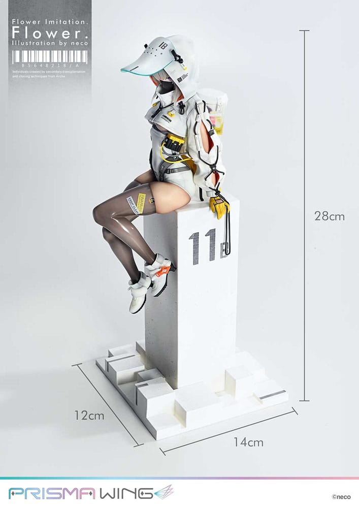 PREORDINE 07/2025 Flower Imitation Prisma Wing Statue 1/7 - Flower Illustration by Neco 28 cm (PREORDINE NON CANCELLABILE)