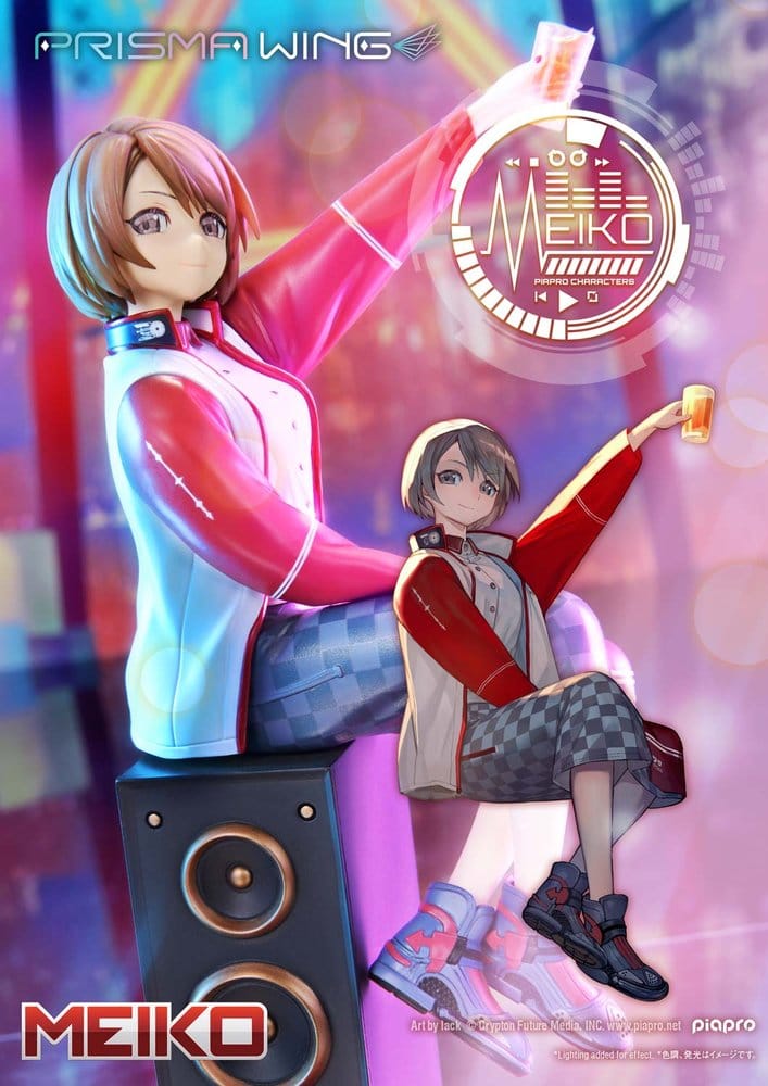 PREORDINE+ 10/2027 Piapro Characters Prisma Wing Statue 1/7 Meiko Illustration by lack 21 cm