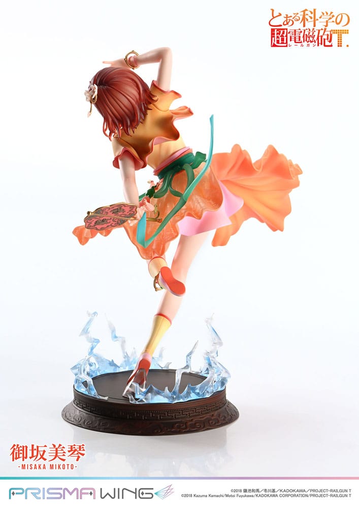 PREORDINE 07/2025 To Aru Kagaku no Railgun Prisma Wing Misaka Mikoto 22 cm Statue 1/7  (PREORDINE NON CANCELLABILE)