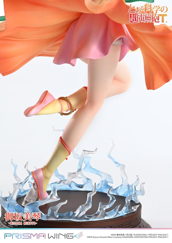 PREORDINE 07/2025 To Aru Kagaku no Railgun Prisma Wing Misaka Mikoto 22 cm Statue 1/7  (PREORDINE NON CANCELLABILE)