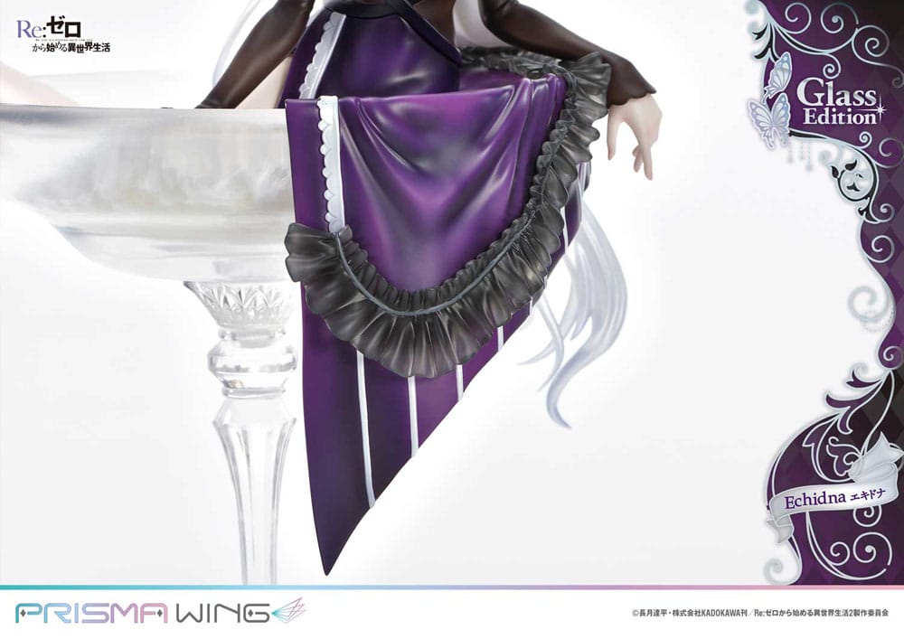 PREORDINE 12/2025 Re:ZERO Starting Life in Another World Prisma Wing Echidna Glass Edition 24 cm Statue 1/7 (PREORDINE NON CANCELLABILE)