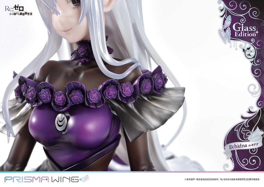 PREORDINE 12/2025 Re:ZERO Starting Life in Another World Prisma Wing Echidna Glass Edition 24 cm Statue 1/7 (PREORDINE NON CANCELLABILE)