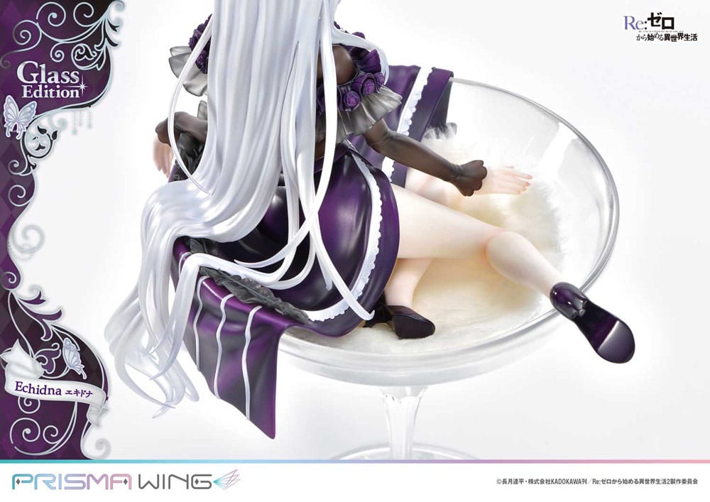 PREORDINE 12/2025 Re:ZERO Starting Life in Another World Prisma Wing Echidna Glass Edition 24 cm Statue 1/7 (PREORDINE NON CANCELLABILE)