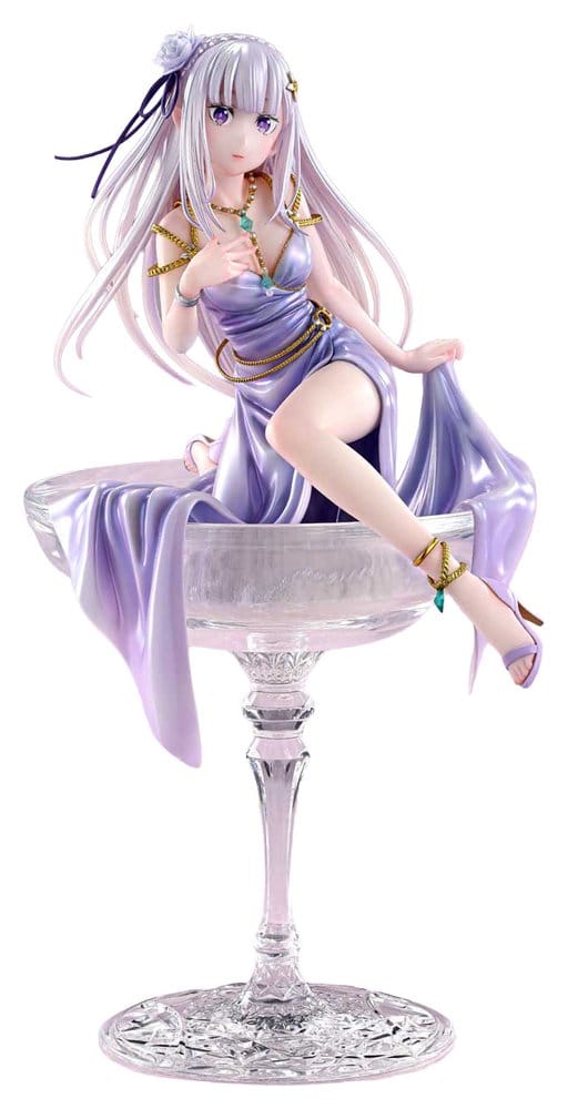 PREORDINE+ 08/2028 Re:Zero Prisma Wing Statue 1/7 Emilia Glass Edition 29 cm