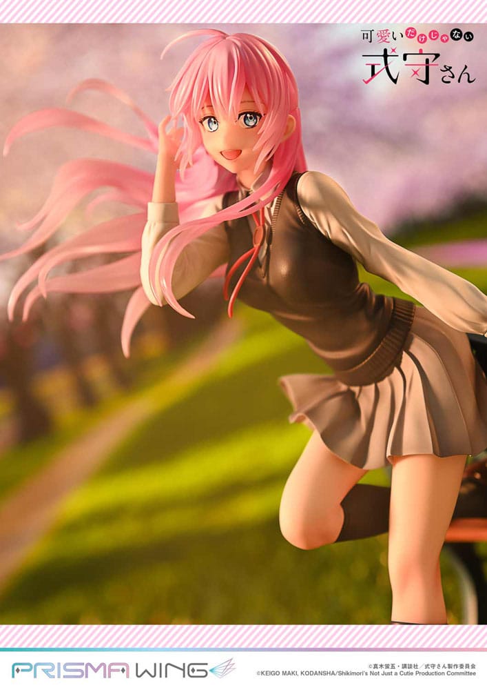 SU ORDINAZIONE Shikimor's Not Just a Cutie Prisma Wing PVC Statue 1/7 Shikimori san 22 cm