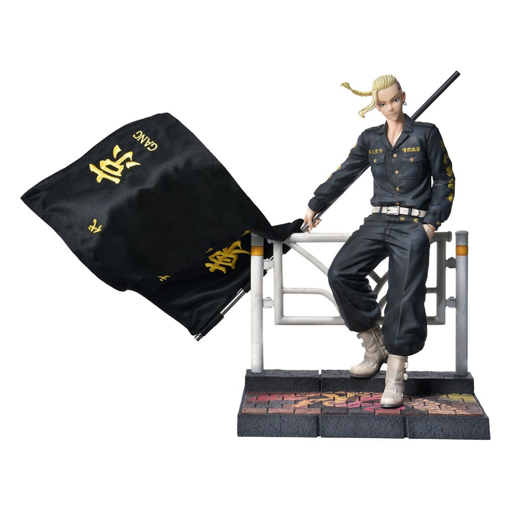 SU ORDINAZIONE Tokyo Revengers Prisma Wing PVC Statue 1/7 Ken Ryuguji 25 cm *PREZZO SPECIALE*