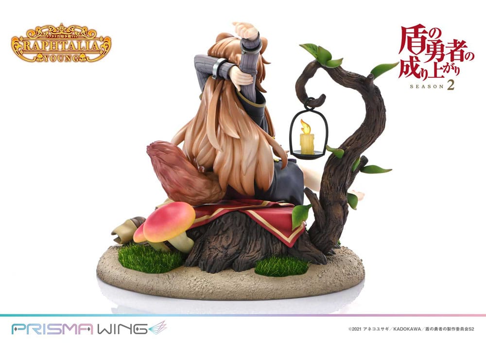 PREORDINE+ 06/2025 The Rising of the shield Hero Season 2 Prisma Wing PVC Statue 1/7 Raphtalia Young Version 15 cm