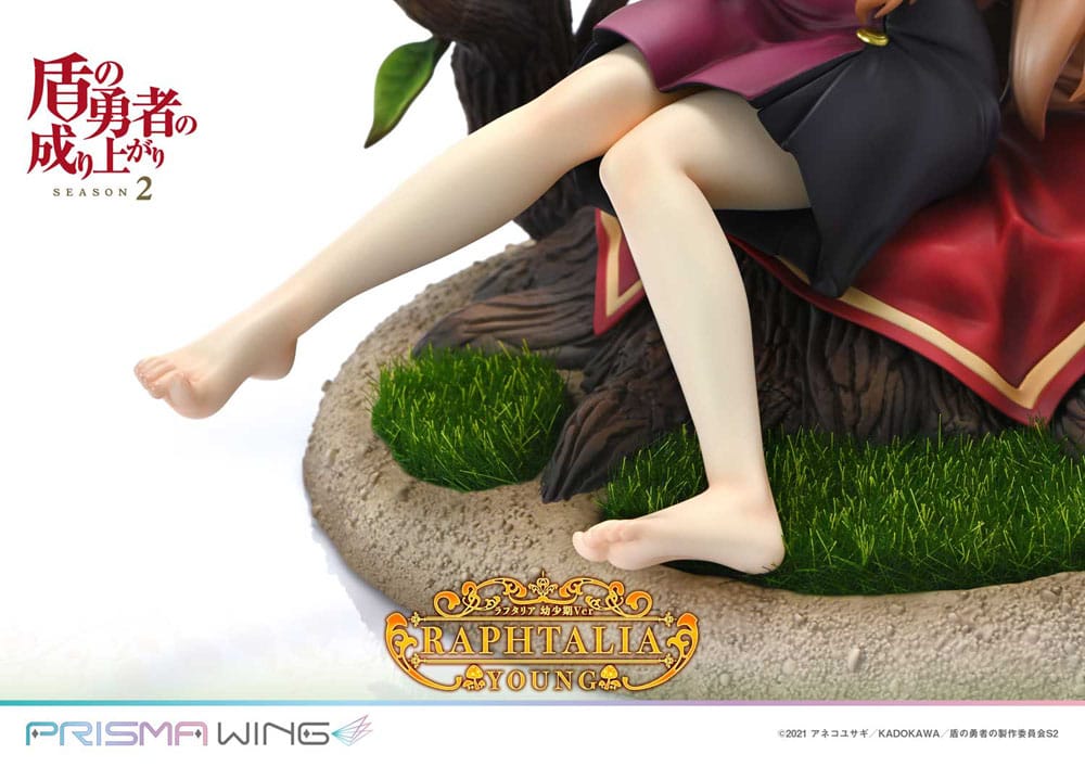 PREORDINE+ 06/2025 The Rising of the shield Hero Season 2 Prisma Wing PVC Statue 1/7 Raphtalia Young Version 15 cm