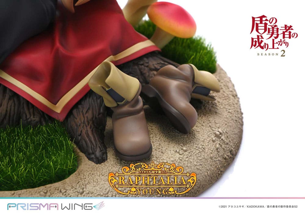 PREORDINE+ 06/2025 The Rising of the shield Hero Season 2 Prisma Wing PVC Statue 1/7 Raphtalia Young Version 15 cm