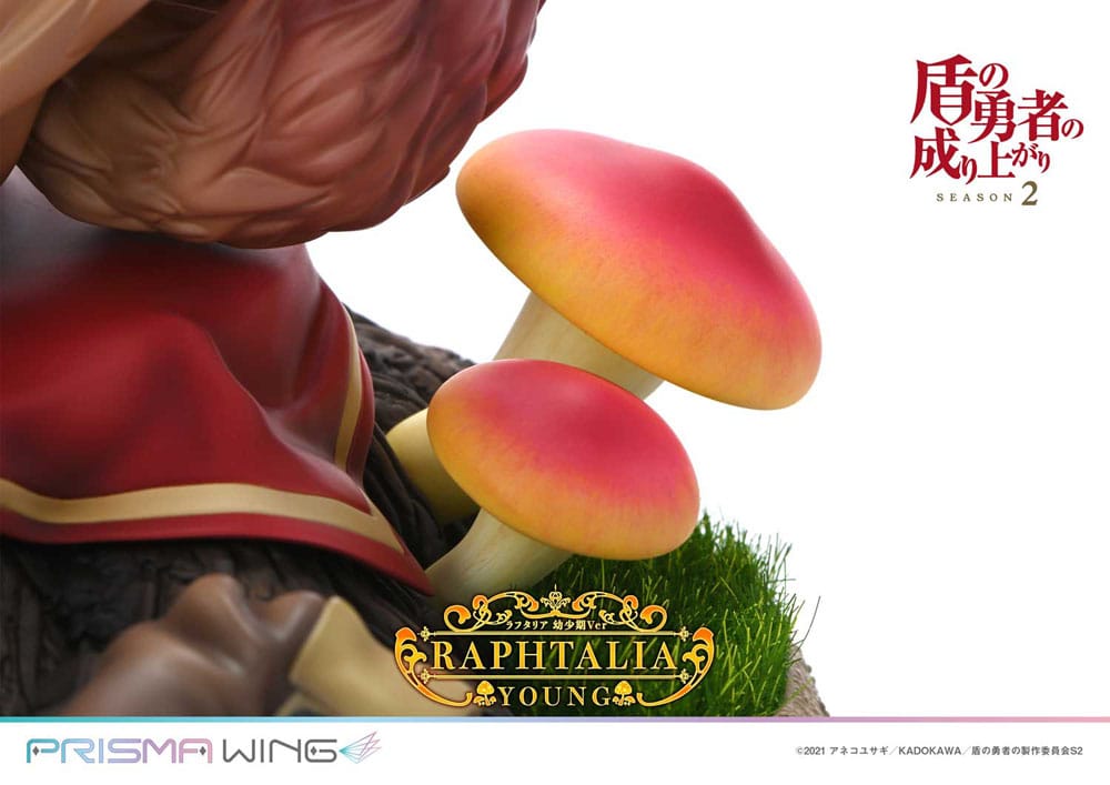 PREORDINE+ 06/2025 The Rising of the shield Hero Season 2 Prisma Wing PVC Statue 1/7 Raphtalia Young Version 15 cm