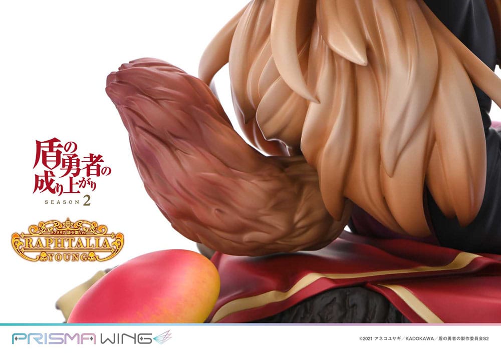 PREORDINE+ 06/2025 The Rising of the shield Hero Season 2 Prisma Wing PVC Statue 1/7 Raphtalia Young Version 15 cm