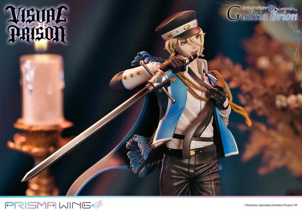 PREORDINE ESAURITO Visual Prison Prisma Wing PVC Statue 1/7 Guiltia Brion 27 cm