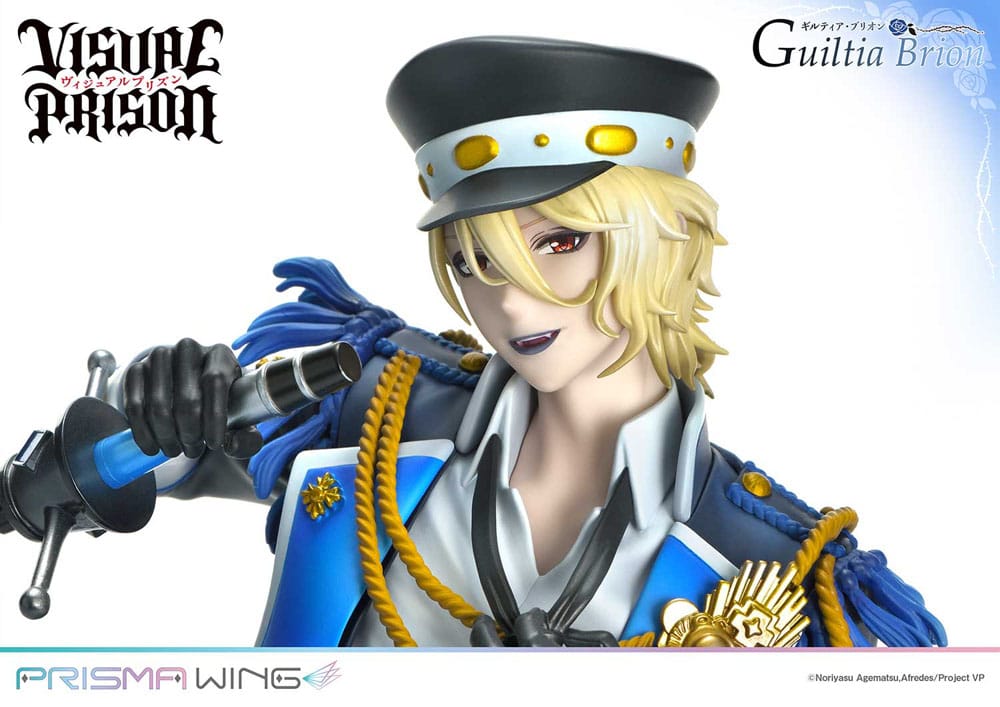 PREORDINE ESAURITO Visual Prison Prisma Wing PVC Statue 1/7 Guiltia Brion 27 cm