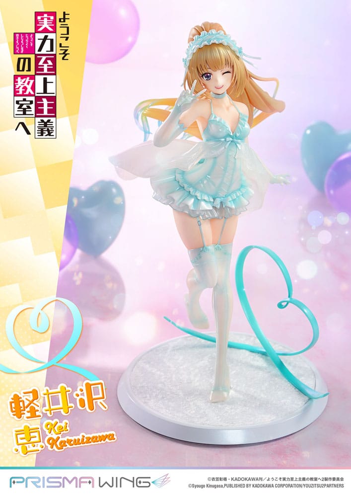 PREORDINE+ 08/2026 Classroom of the Elite Prisma Wing PVC Statue 1/7 Kei Karuizawa 25 cm