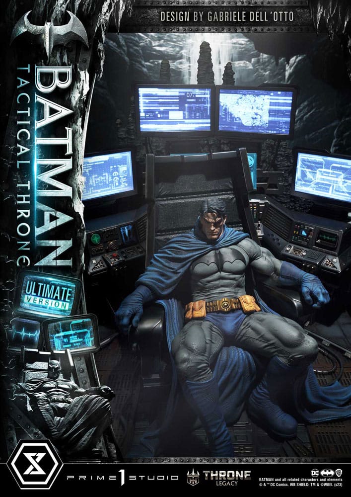 MADE TO ORDER DC Comics Throne Legacy Collection Statue 1/3 Batman Tactical Throne Ultimate Bonus Version 57 cm