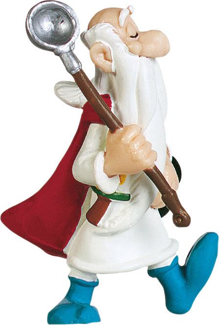🧪 LAB | SU ORDINAZIONE Asterix Figure Getafix with the pot 8 cm