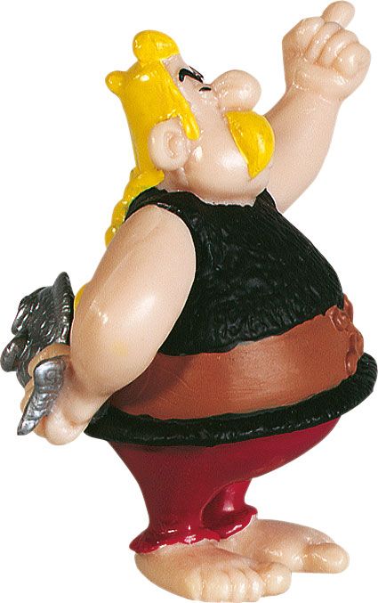 MADE TO ORDER Asterix Figure Unhygienix fishmonger 6 cm