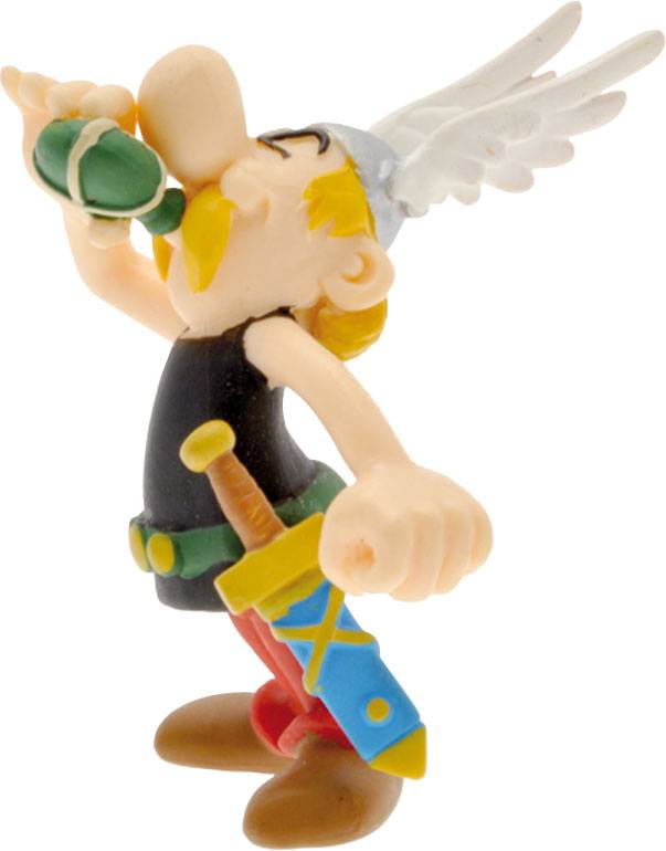 🧪 LAB | SU ORDINAZIONE Asterix Figure Asterix Magic Potion 6 cm