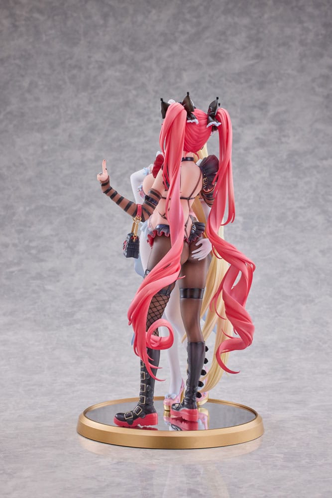 PREORDINE CHIUSO 05/2025 Original Character PVC Statues 1/5 Stella & Sadie Illustrated by Mendokusai 31 cm (18+)  (PREORDINE NON CANCELLABILE)