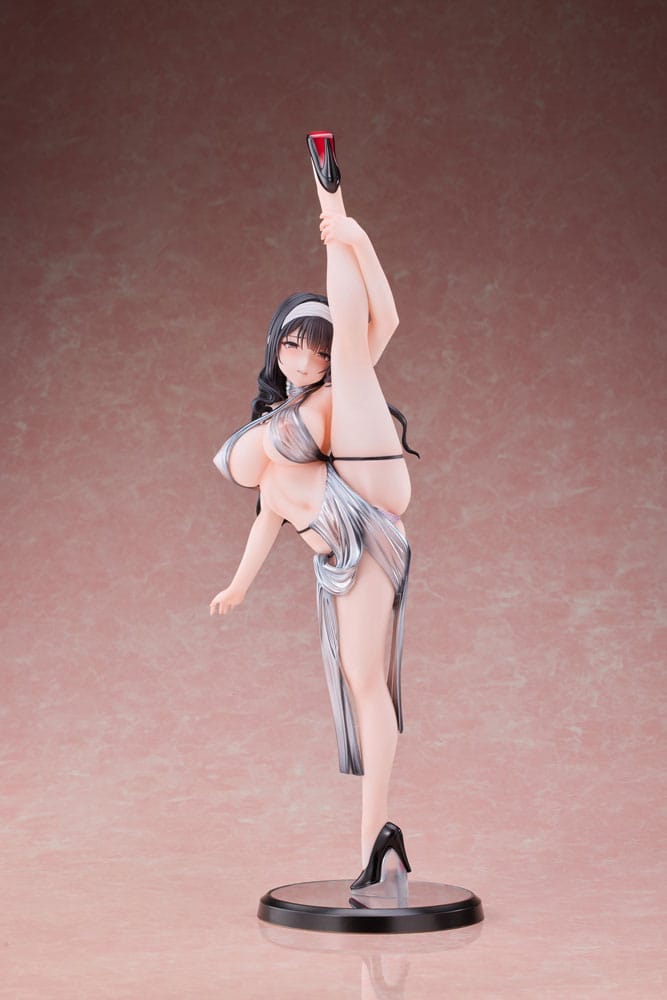 PREORDINE CHIUSO 10/2025 Original Character PVC Statue 1/4.5 Kuroba Natsukawa Party Dress Ver. Deluxe Ver. 47 cm (18+)(PREORDINE NON CANCELLABILE)