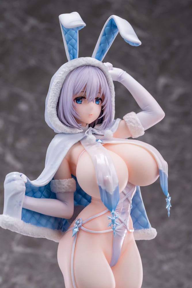 PREORDINE CHIUSO 12/2025 Original Character PVC Statue 1/6 Snow Bunny Illustrated by Mataro 33 cm (18+) (PREORDINE NON CANCELLABILE)