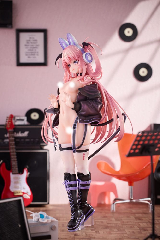 PREORDINE 04/2026 Original Character PVC Statue 1/6 Usamimi Headphone Lulumu Illustrated by Tamano Kedama 32 cm (18+) (PREORDINE NON CANCELLABILE)