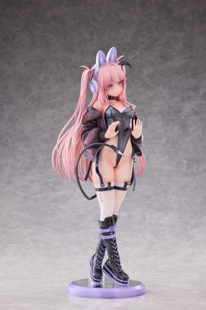 PREORDINE 04/2026 Original Character PVC Statue 1/6 Usamimi Headphone Lulumu Illustrated by Tamano Kedama Deluxe Edition 32 cm (18+) (PREORDINE NON CANCELLABILE)