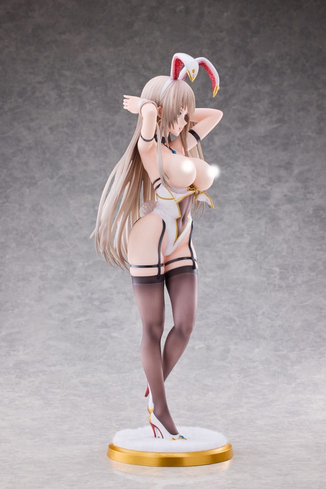 PREORDINE 05/2026 Original Character PVC Statue 1/4 White Bunny Onee-san Illustrated by sakiyamama 43 cm (18+)   (PREORDINE NON CANCELLABILE)