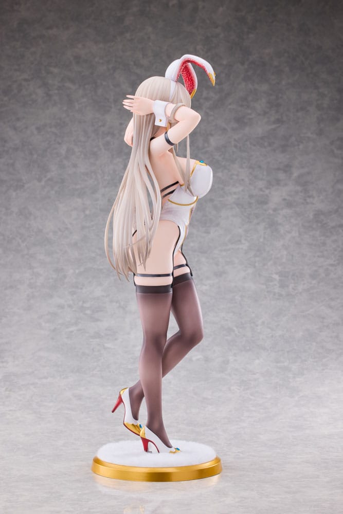 PREORDINE 05/2026 Original Character PVC Statue 1/4 White Bunny Onee-san Illustrated by sakiyamama 43 cm (18+)   (PREORDINE NON CANCELLABILE)