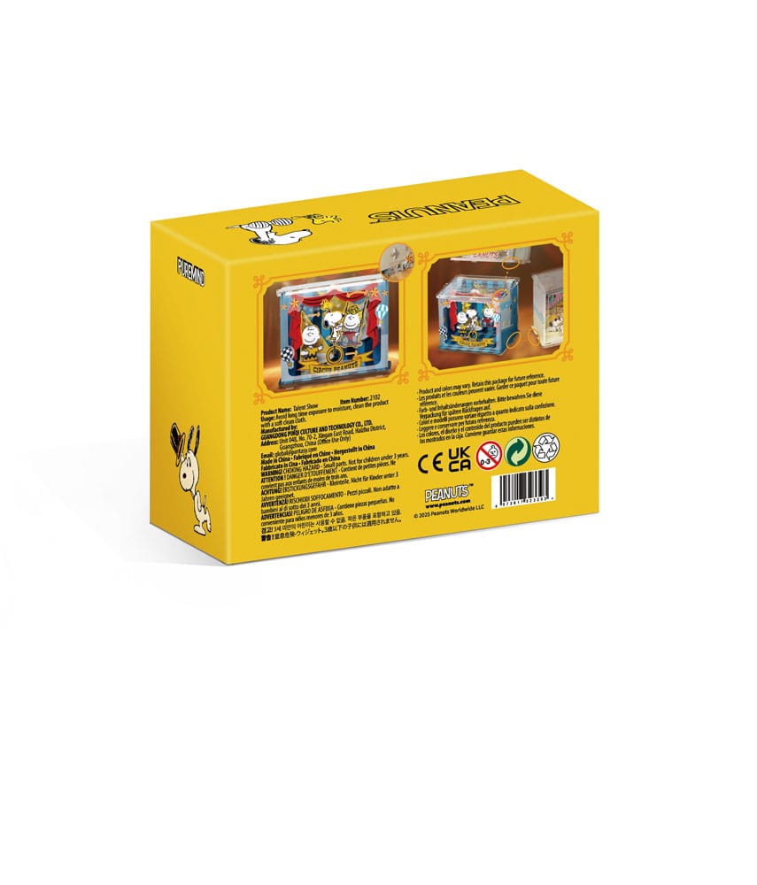 🧪 LAB | SU ORDINAZIONE Peanuts Puremind DIY Construction Mini Scene Talent Show